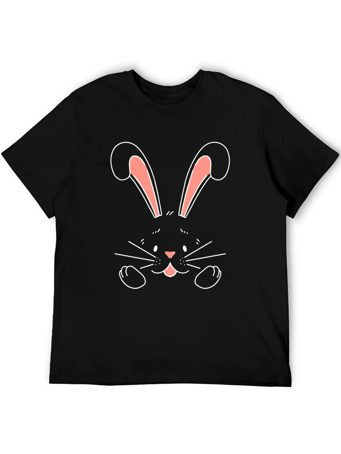 Funny Easter Bunny T-Shirt - Black
