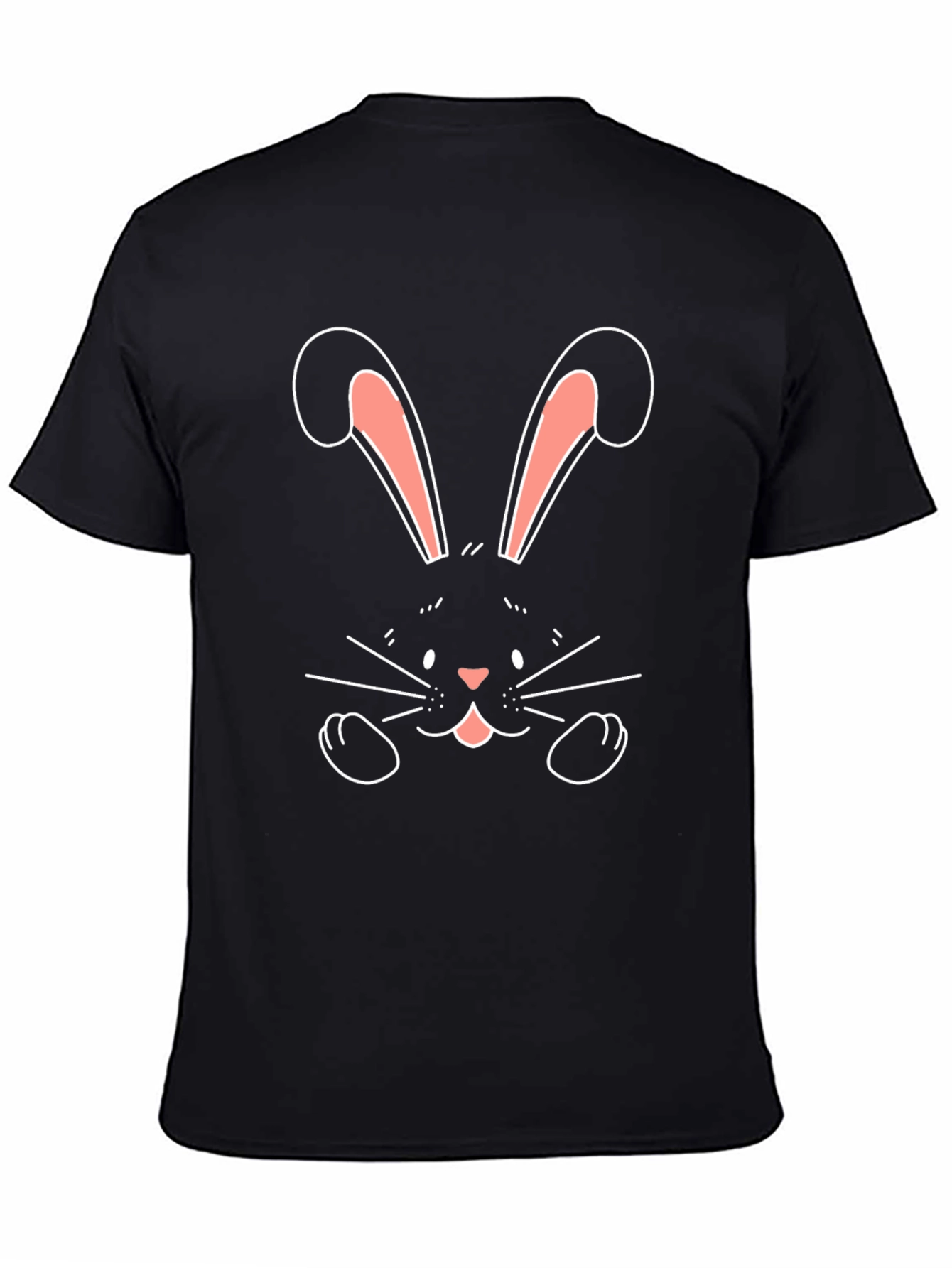 Funny Easter Bunny T-Shirt - Black