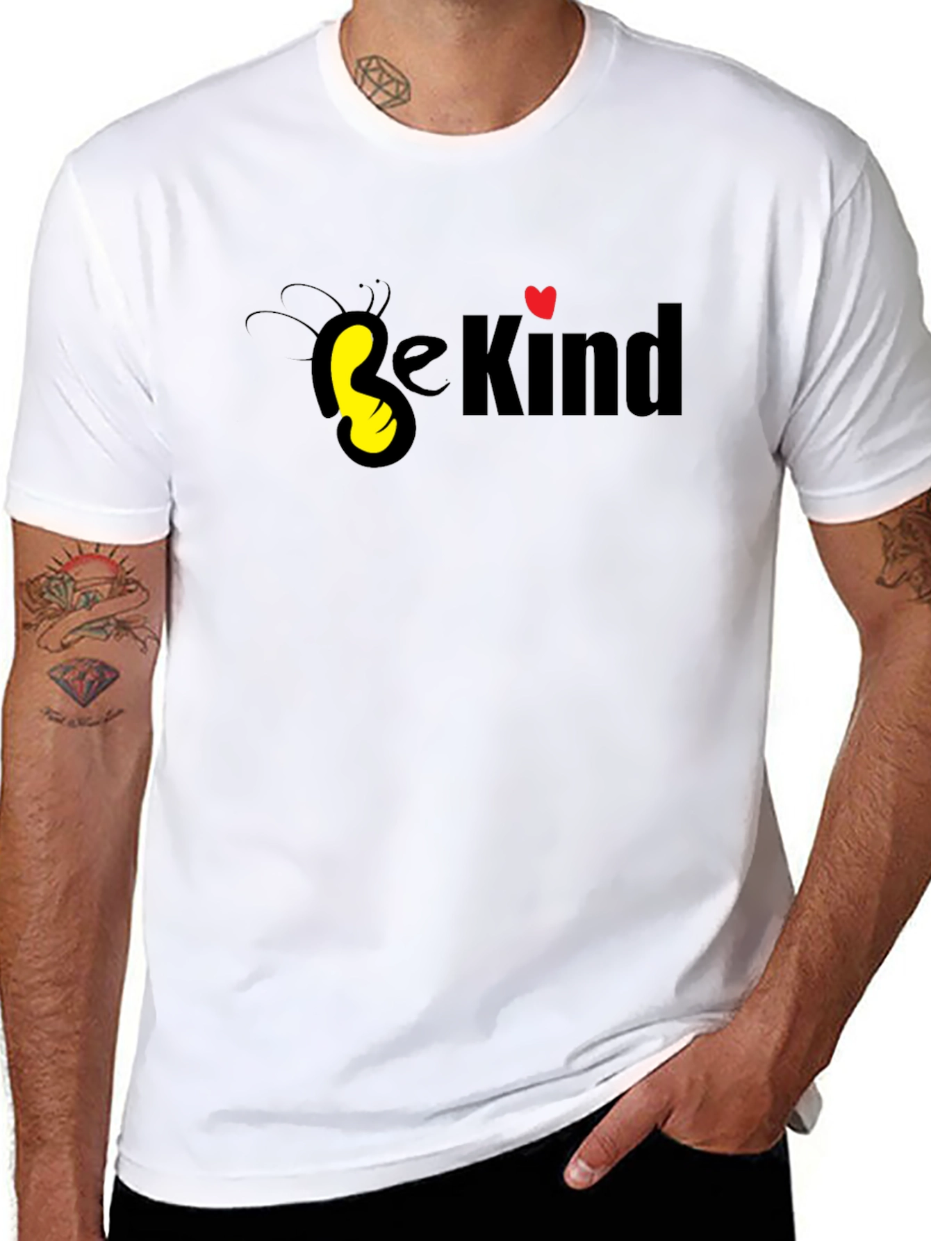Be Kind T-Shirt - Soft Cotton Blend Casual Tee