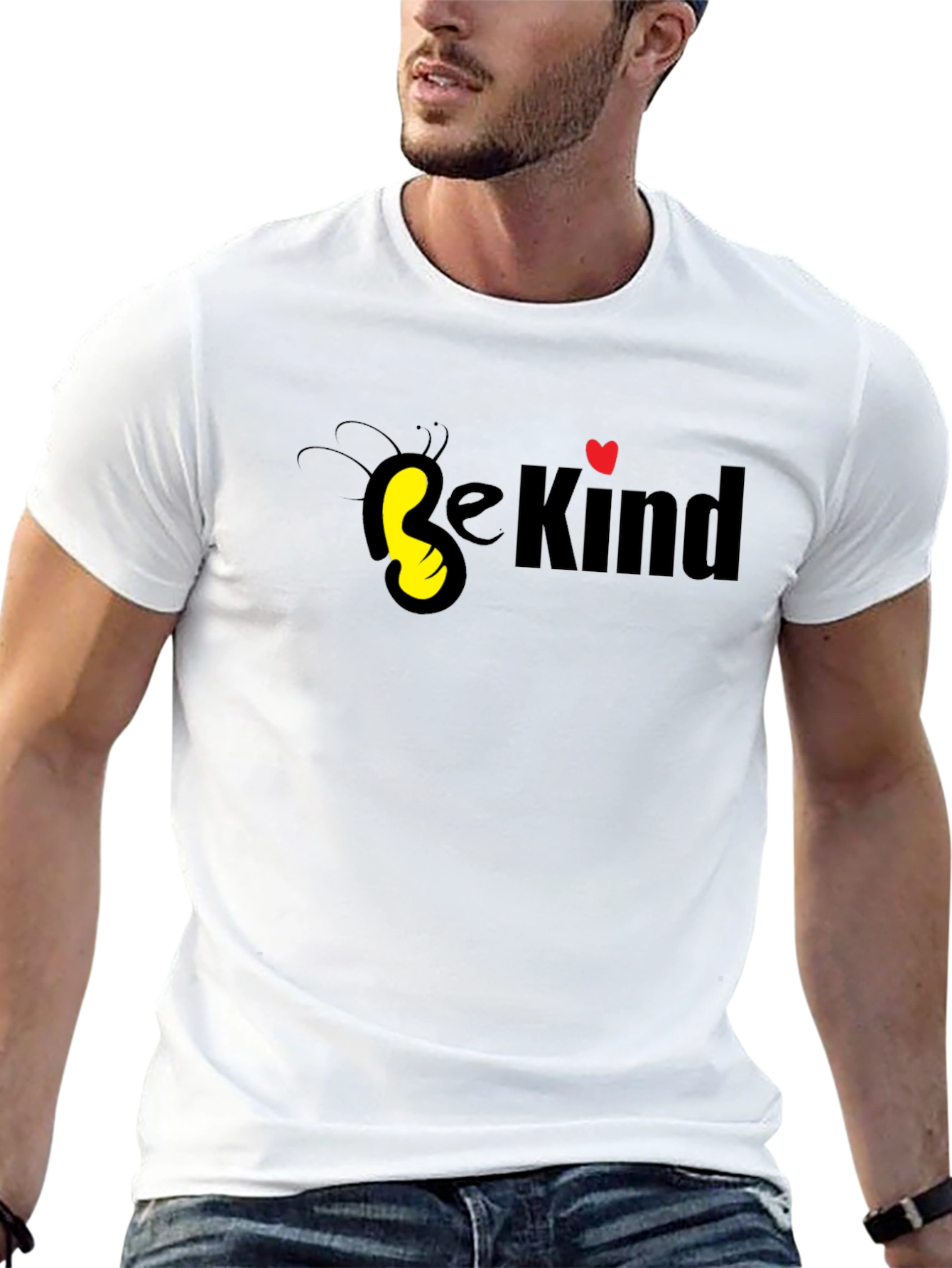 Be Kind T-Shirt - Soft Cotton Blend Casual Tee