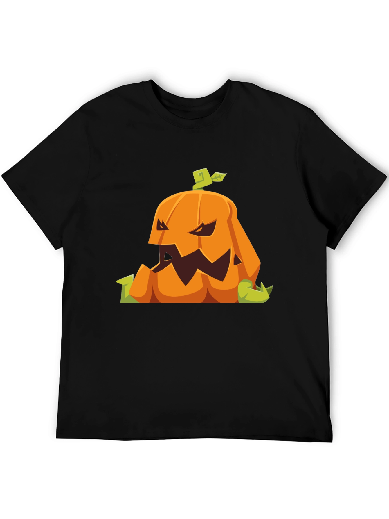 Spooky Pumpkin Graphic Tee - Halloween T-Shirt