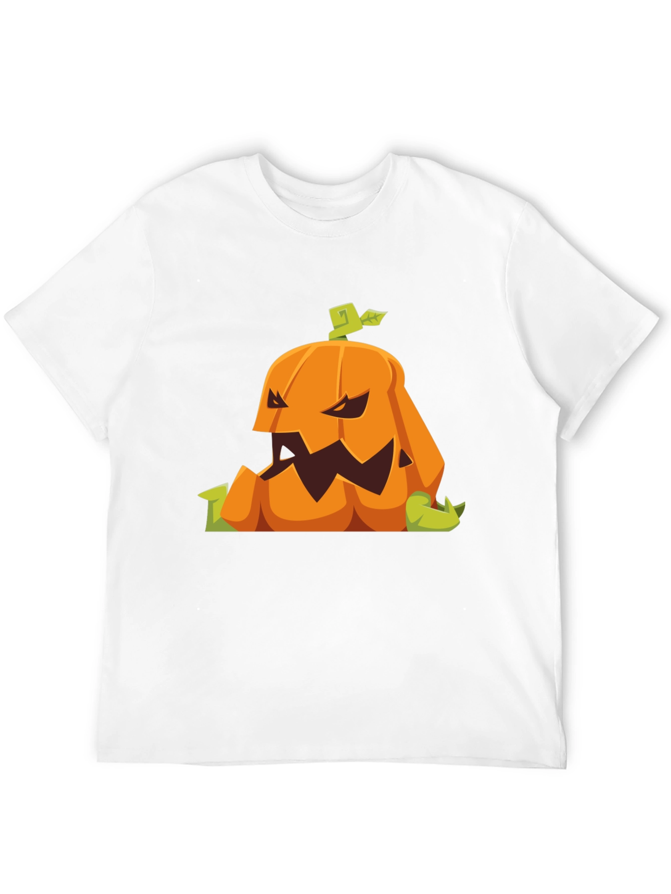Spooky Pumpkin Graphic Tee - Halloween T-Shirt
