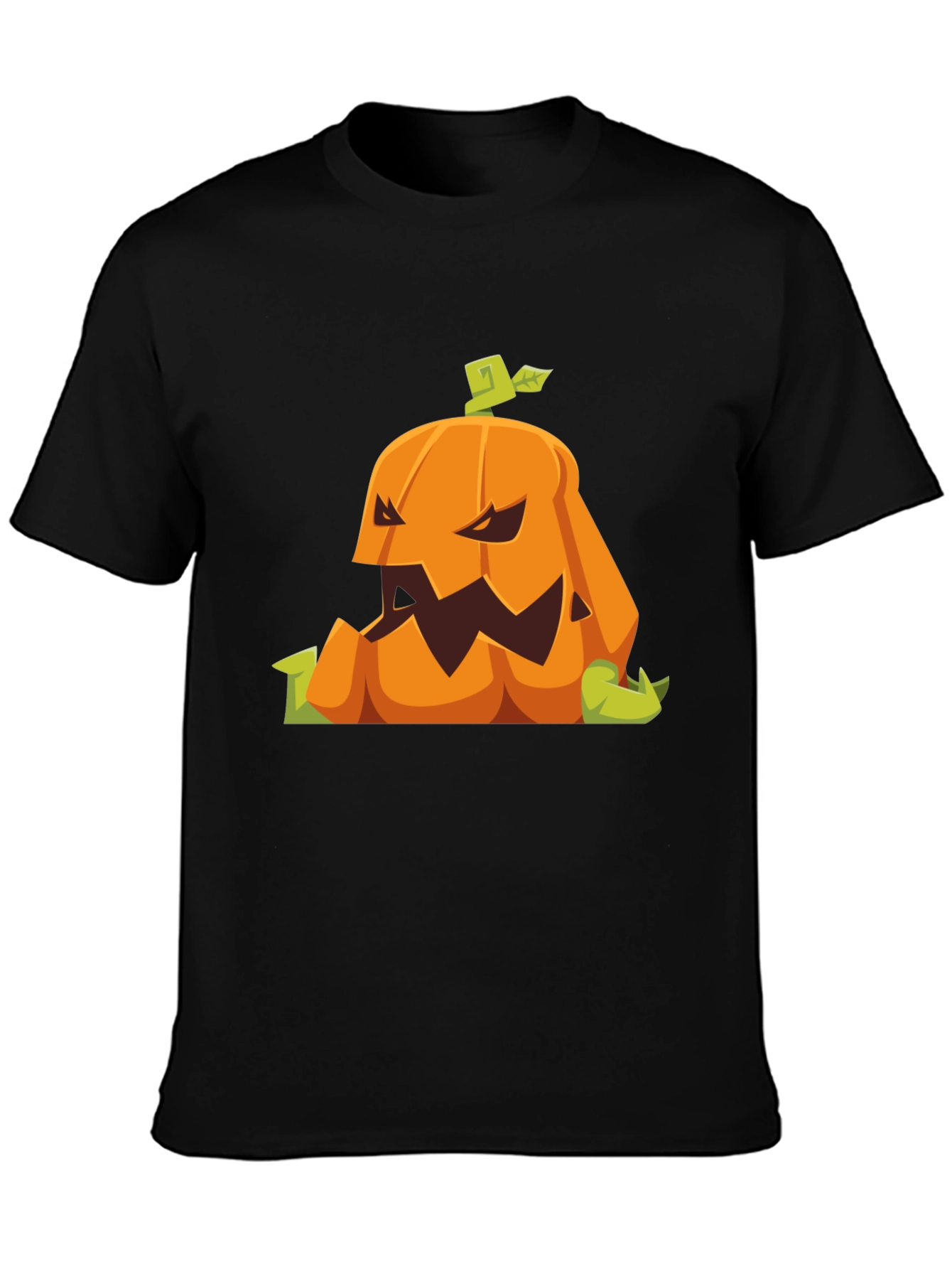 Spooky Pumpkin Graphic Tee - Halloween T-Shirt