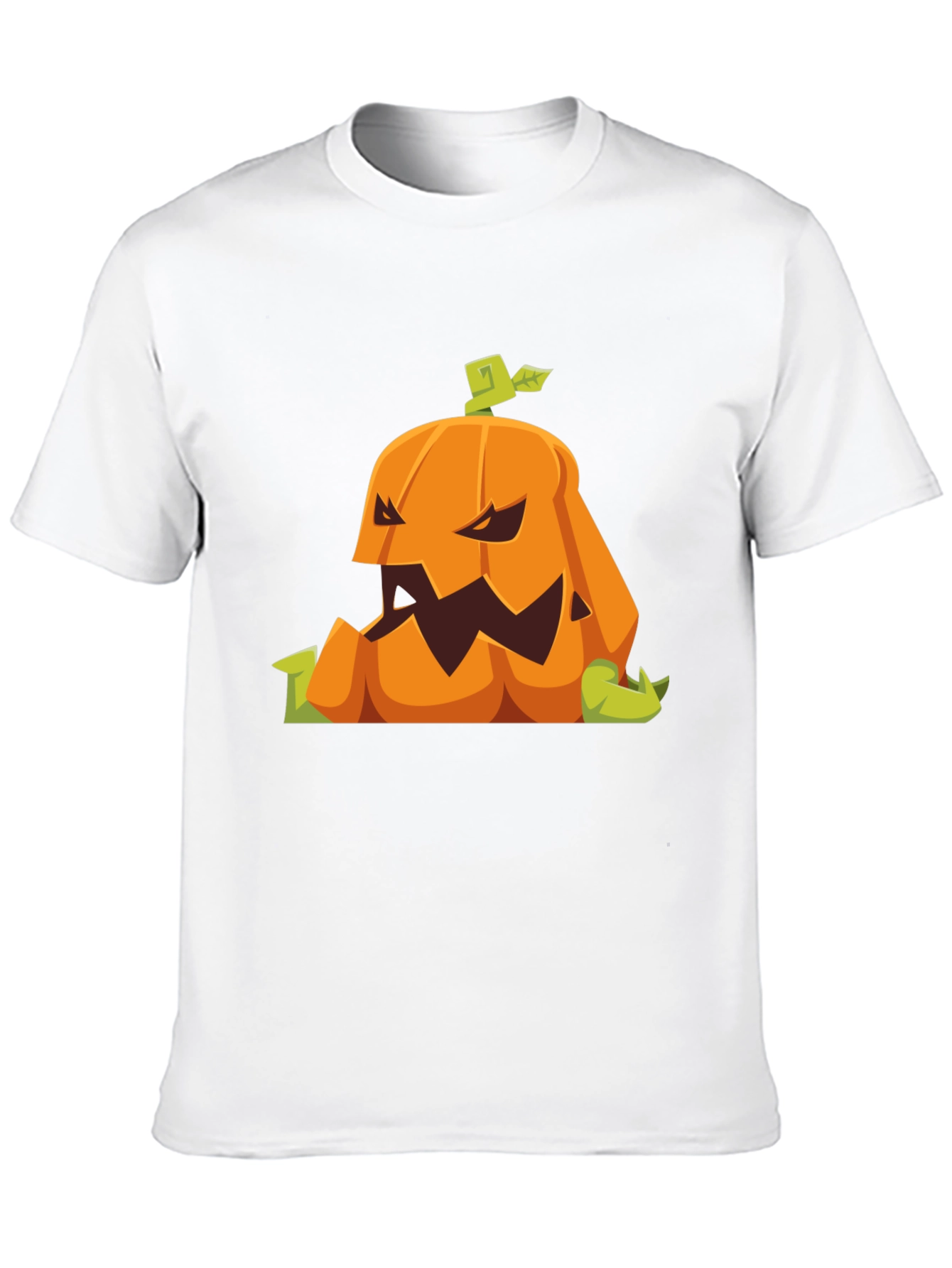 Spooky Pumpkin Graphic Tee - Halloween T-Shirt