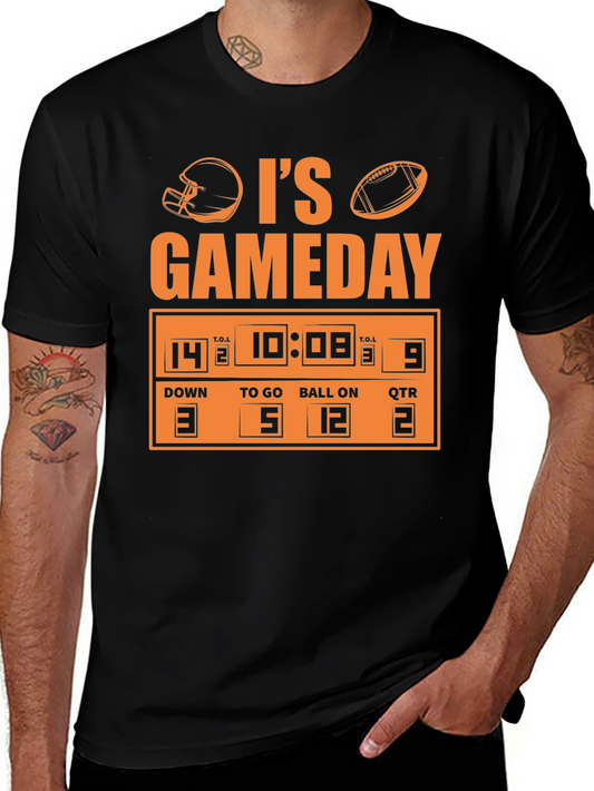 Its Gameday Football Scoreboard Graphic Tee