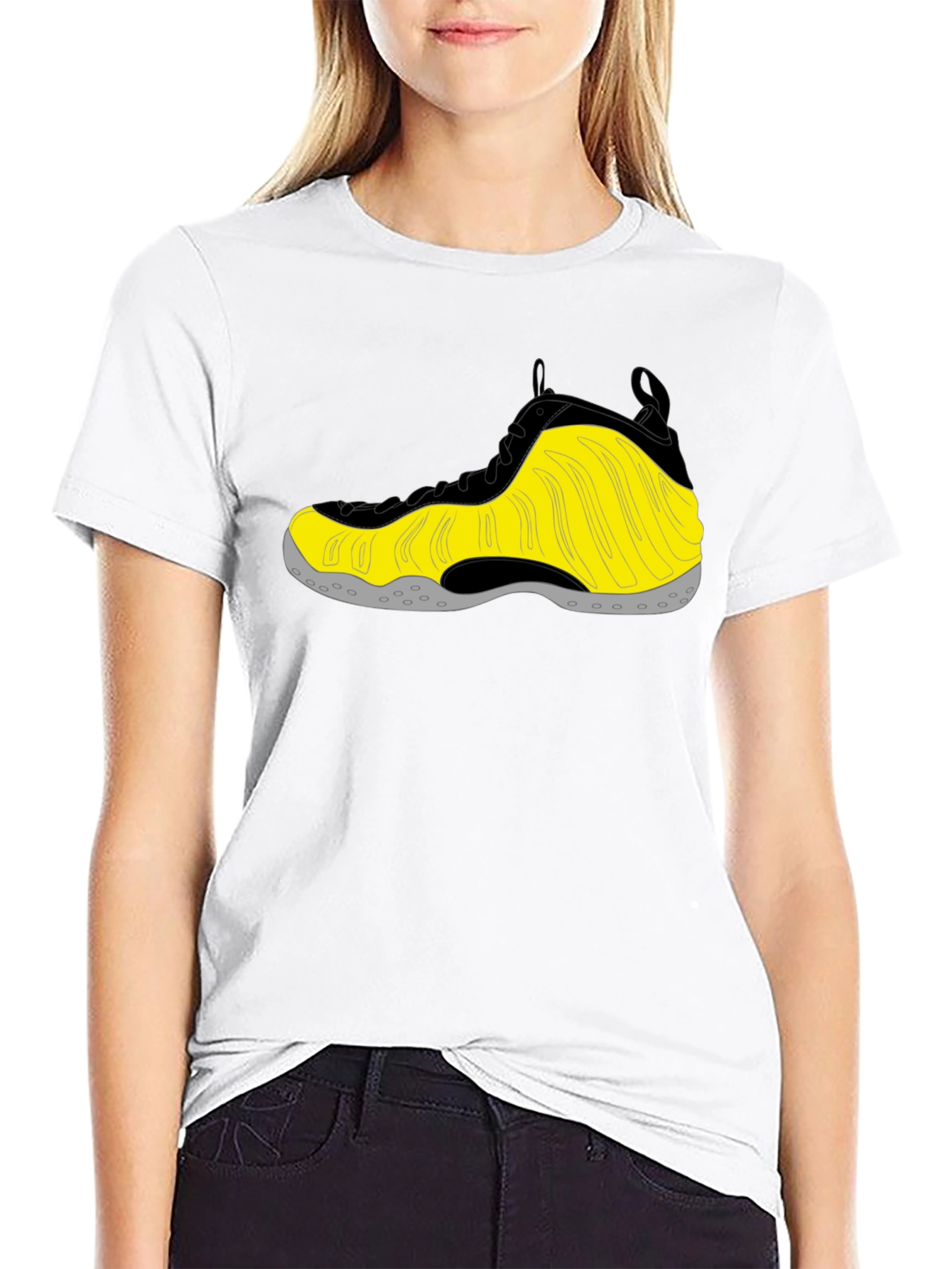 Foamposite Shoe Graphic T-Shirt