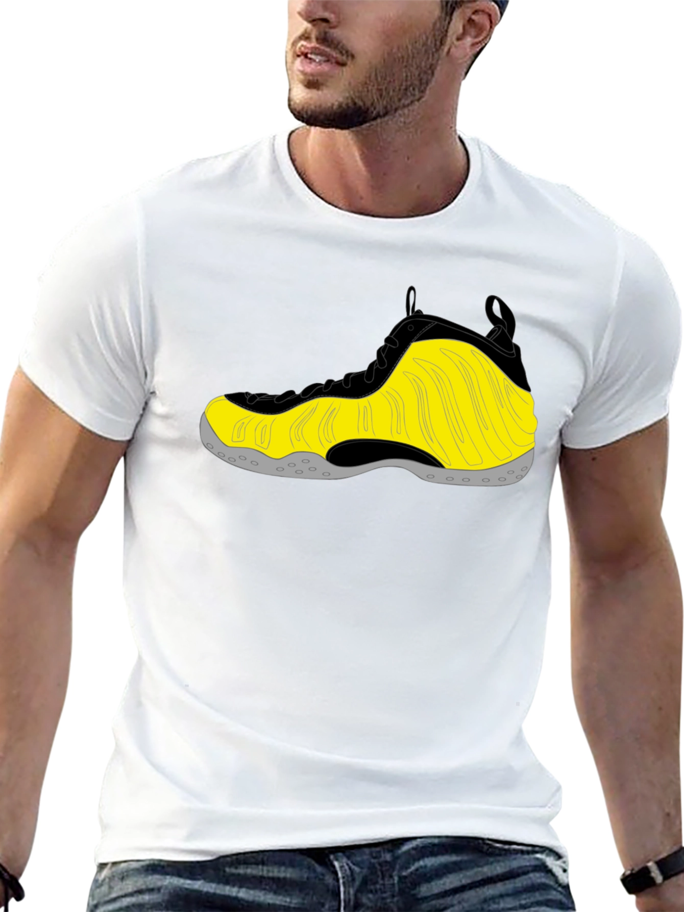 Foamposite Shoe Graphic T-Shirt
