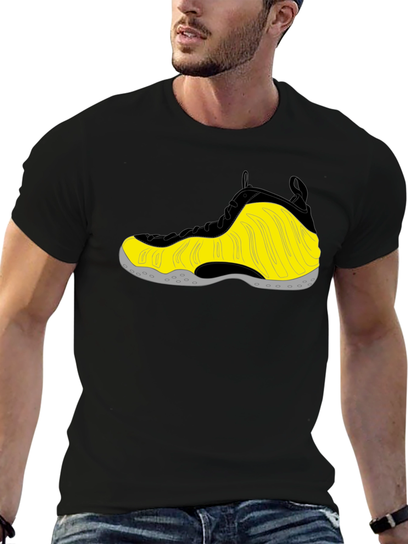 Foamposite Shoe Graphic T-Shirt