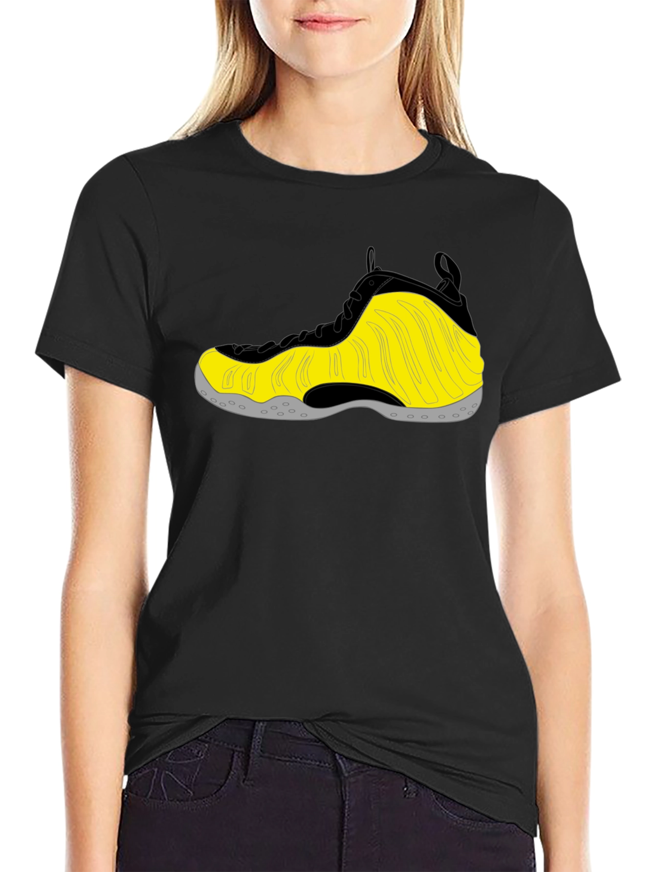 Foamposite Shoe Graphic T-Shirt