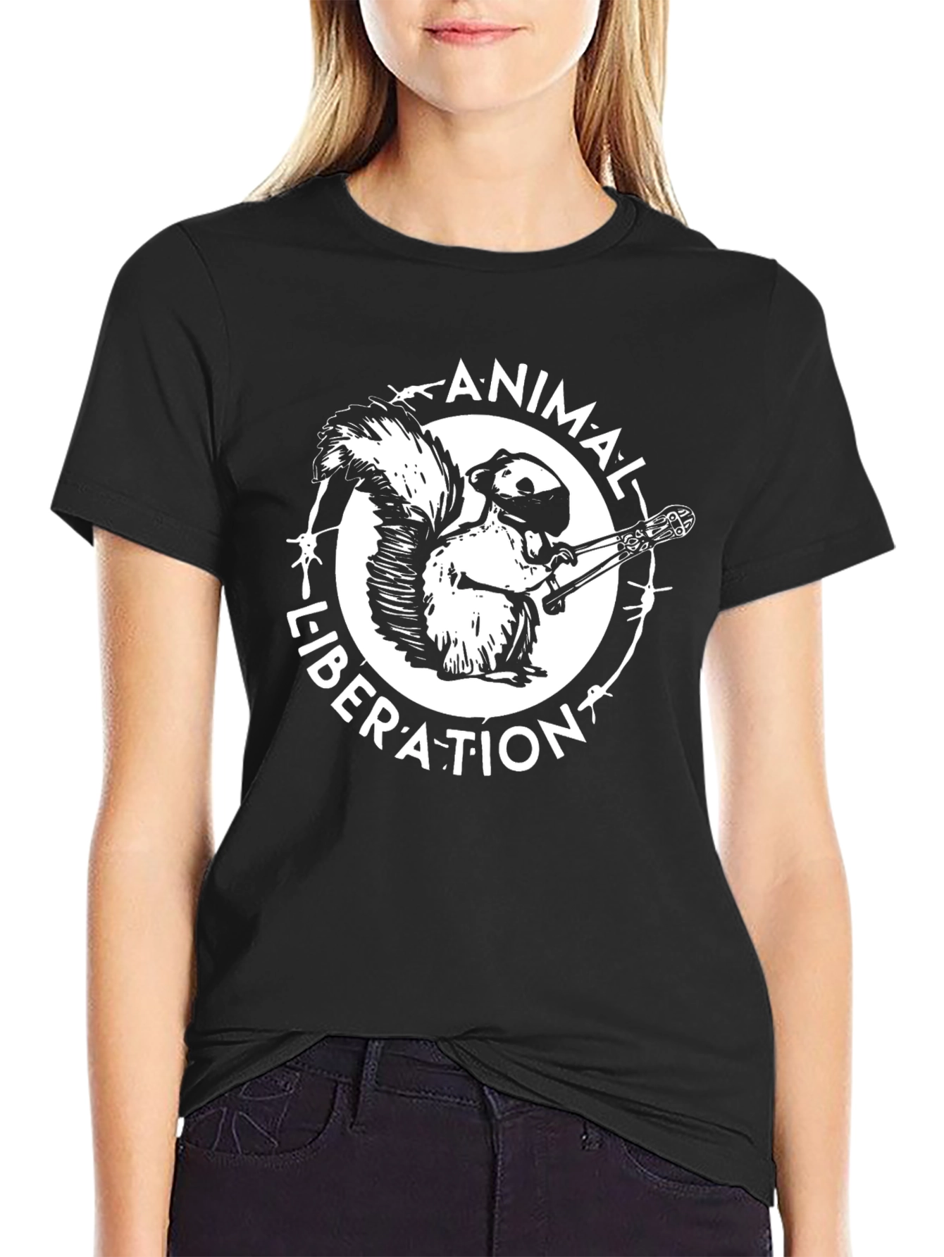 Animal Liberation Squirrel T-Shirt