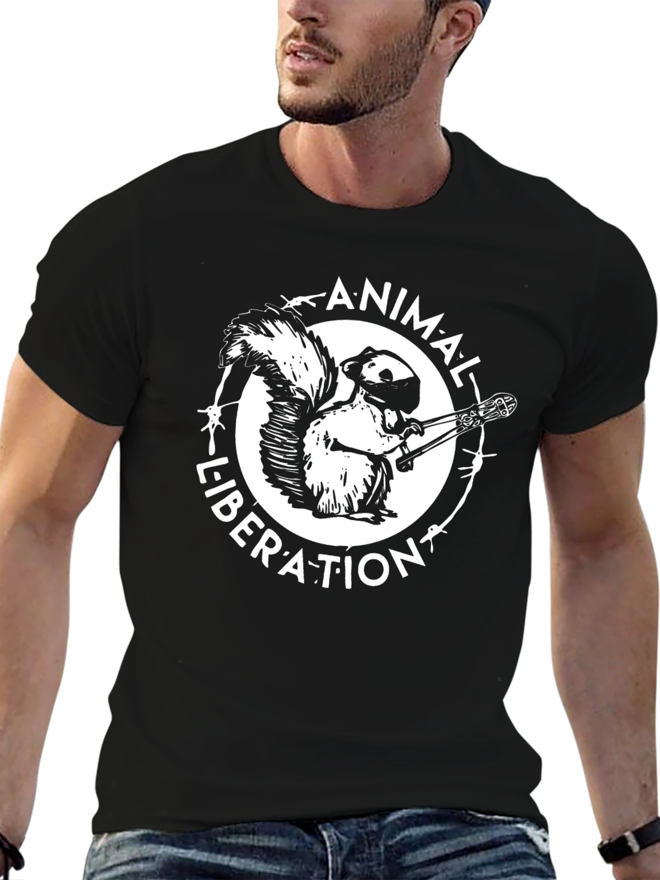 Animal Liberation Squirrel T-Shirt