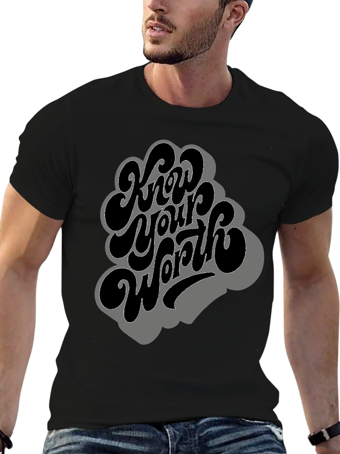 Know Your Worth T-Shirt - Motivational Tee