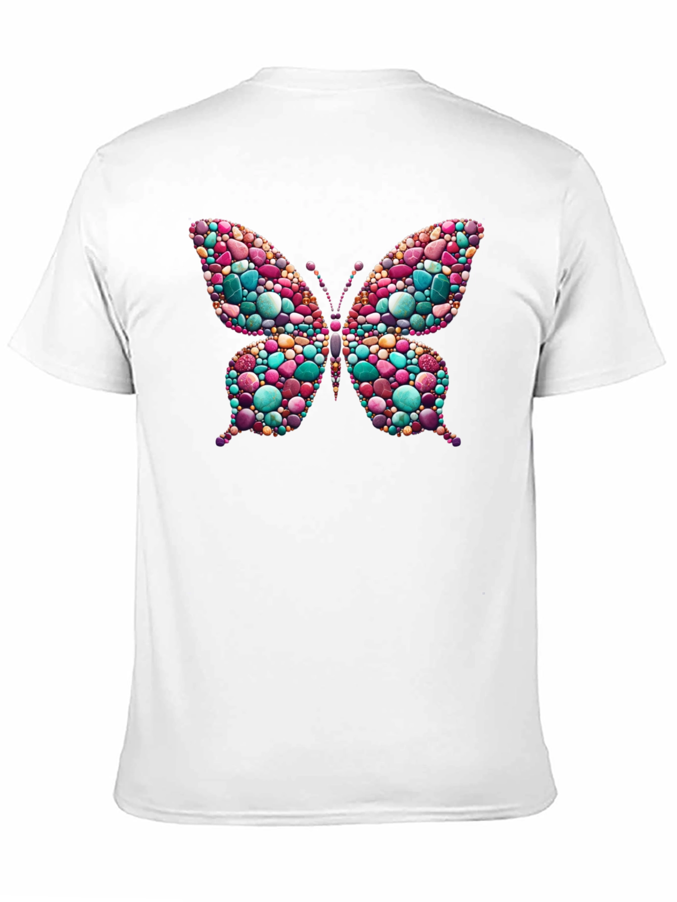 Butterfly Gemstone Graphic T-Shirt