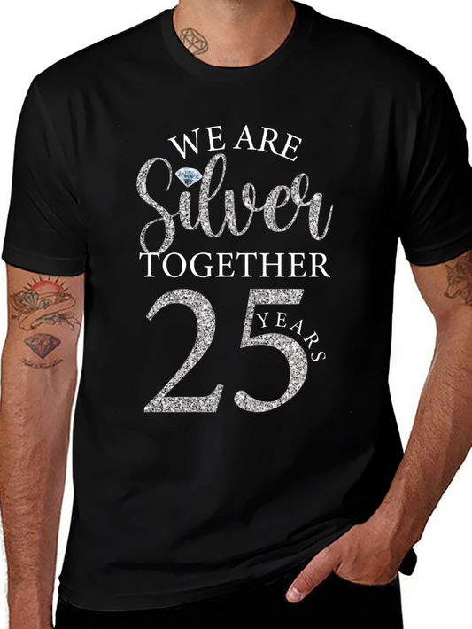 Silver Anniversary 25 Years T-Shirt