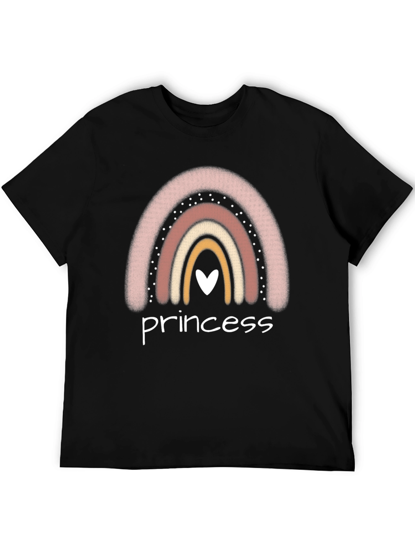 Princess Rainbow Heart T-Shirt