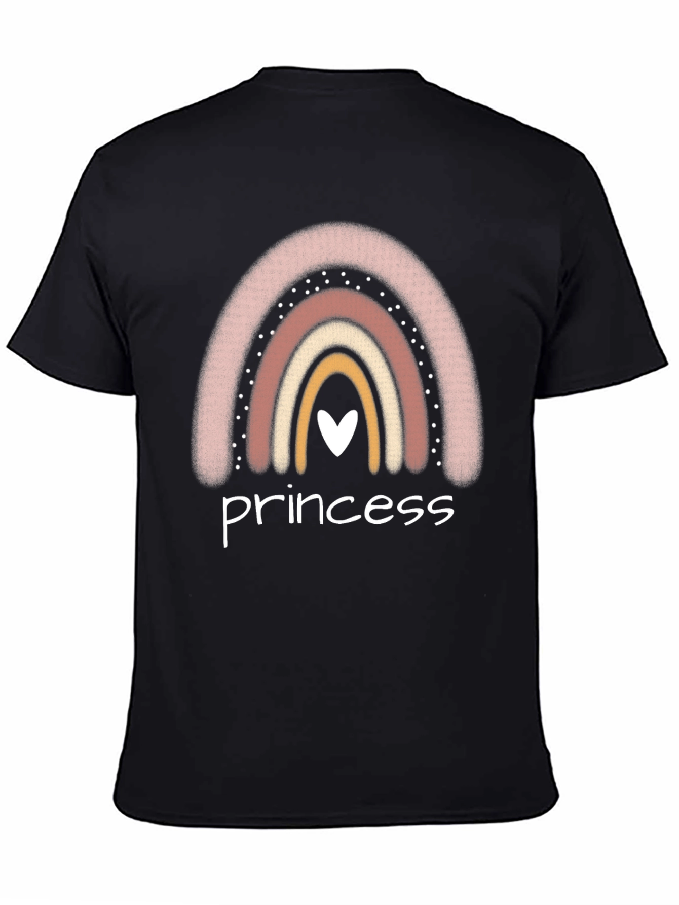 Princess Rainbow Heart T-Shirt