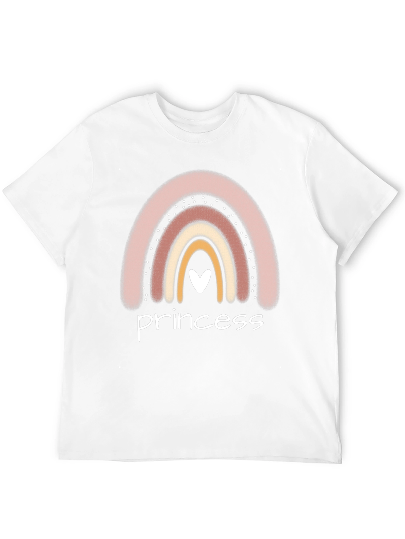 Princess Rainbow Heart T-Shirt