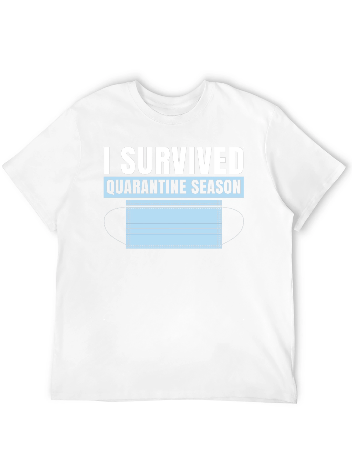 I Survived Quarantine Season Black T-Shirt