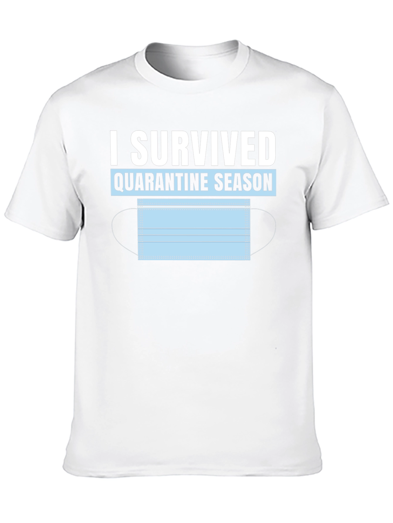 I Survived Quarantine Season Black T-Shirt
