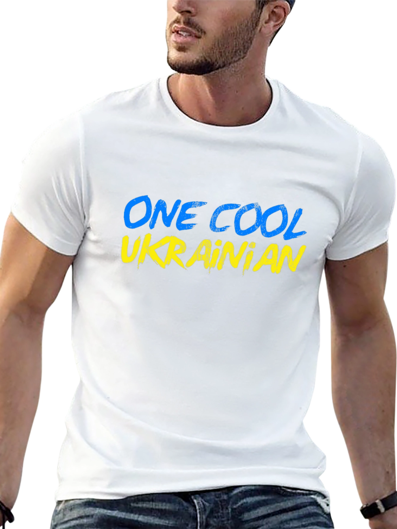 One Cool Ukrainian Graphic T-Shirt