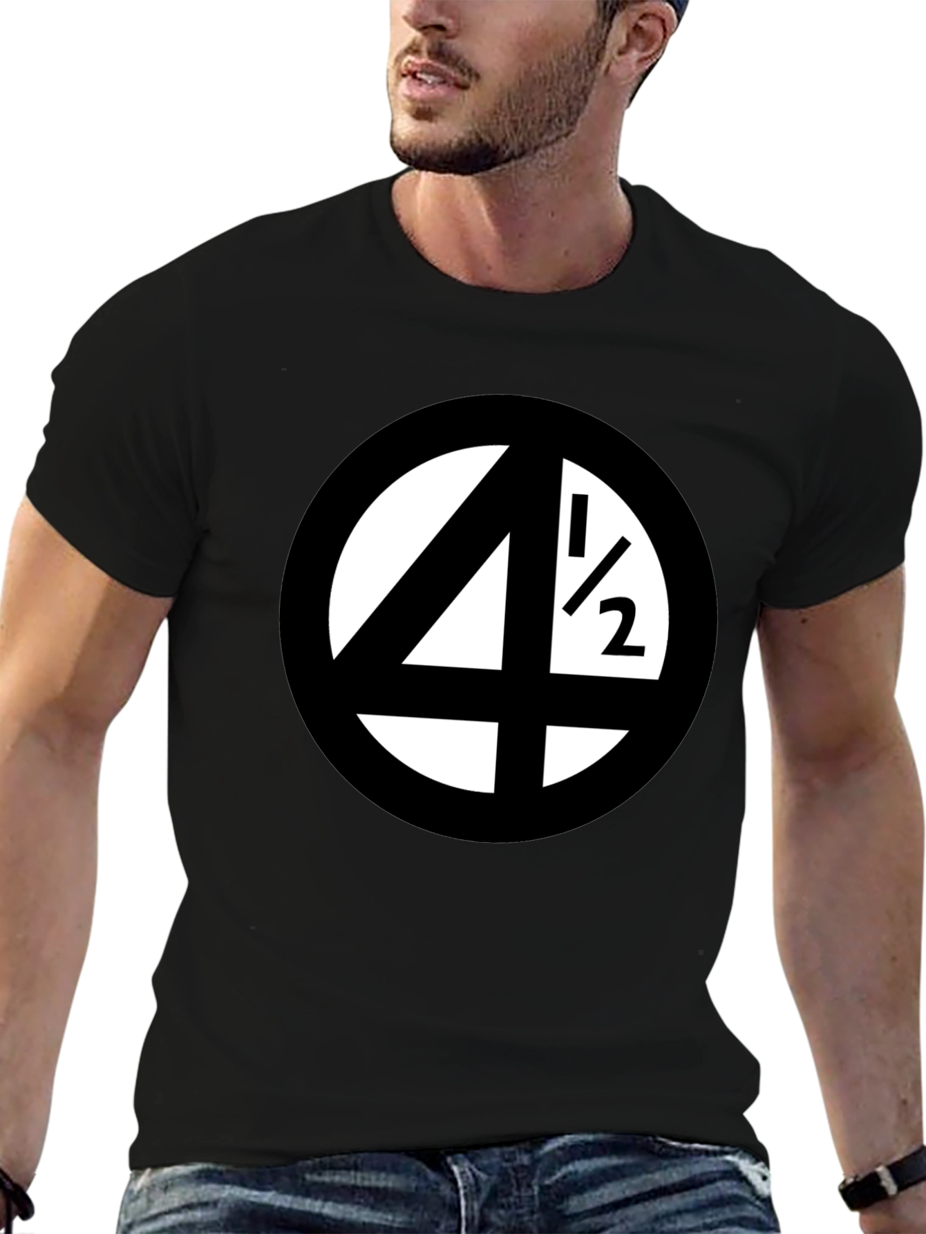 Novelty 4 1/2 Graphic Tee - Black T-Shirt