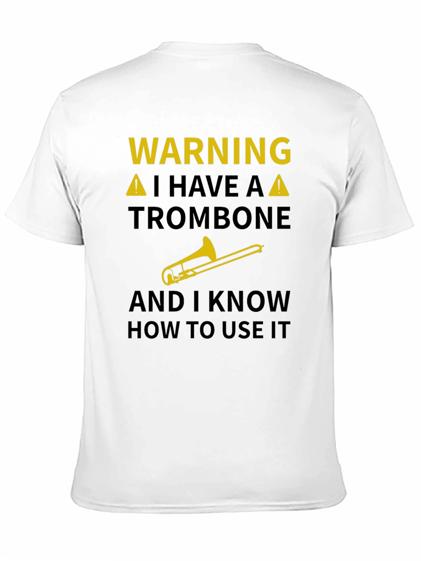 Warning Trombone T-Shirt