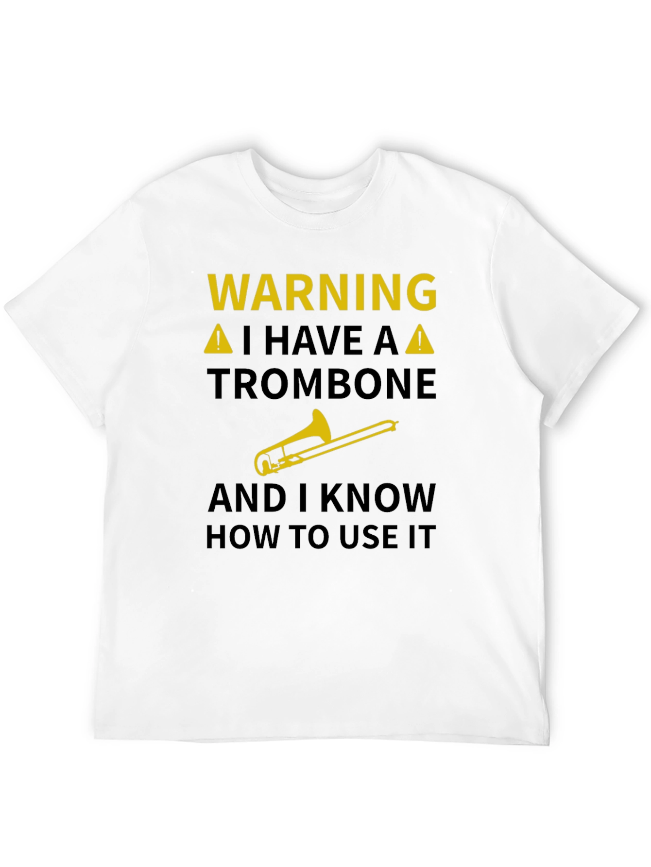 Warning Trombone T-Shirt