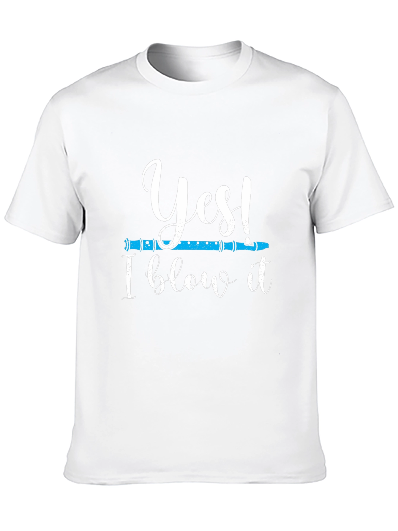 Yes I Blow It T-Shirt - Funny Music Tee