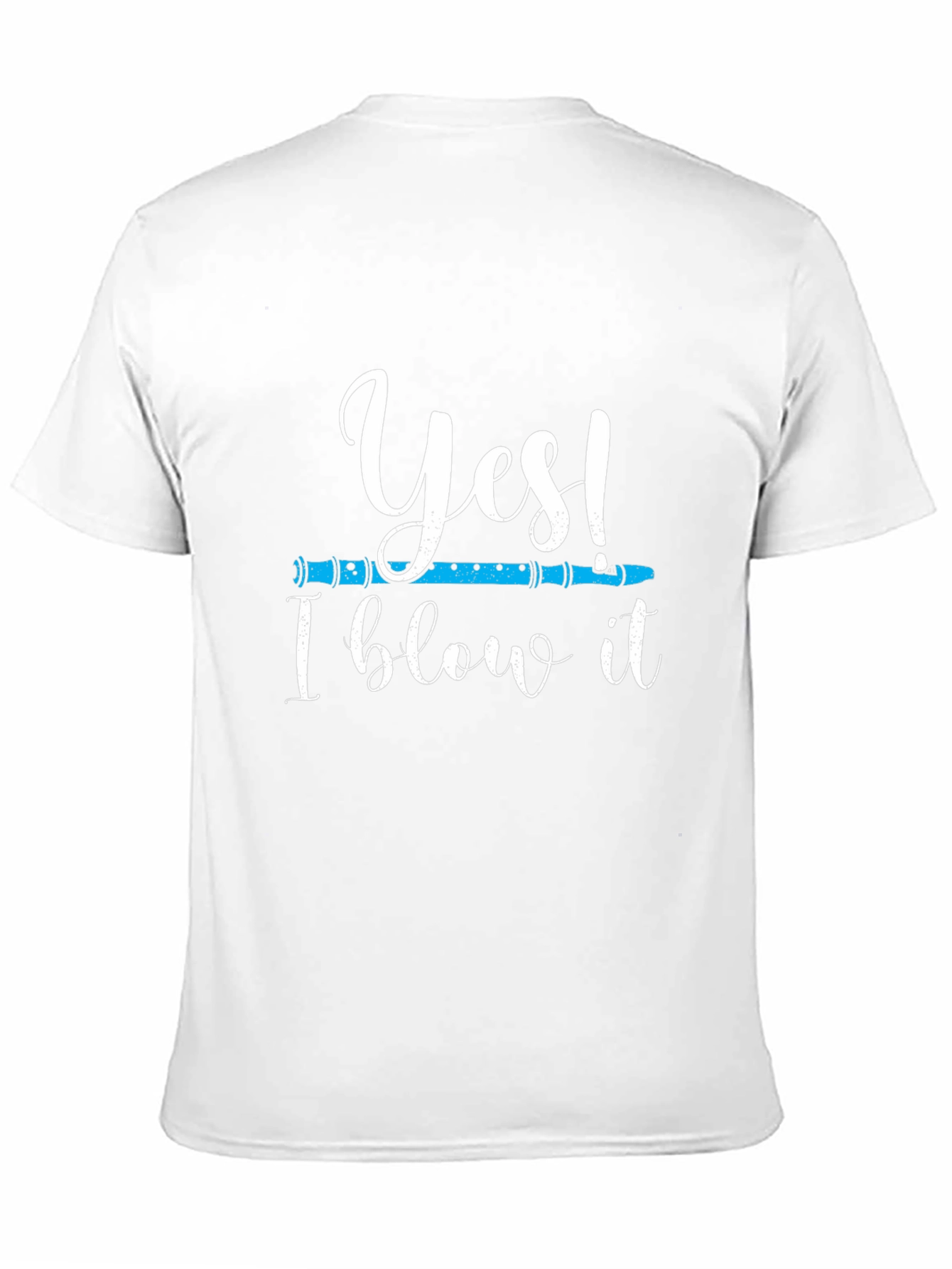 Yes I Blow It T-Shirt - Funny Music Tee