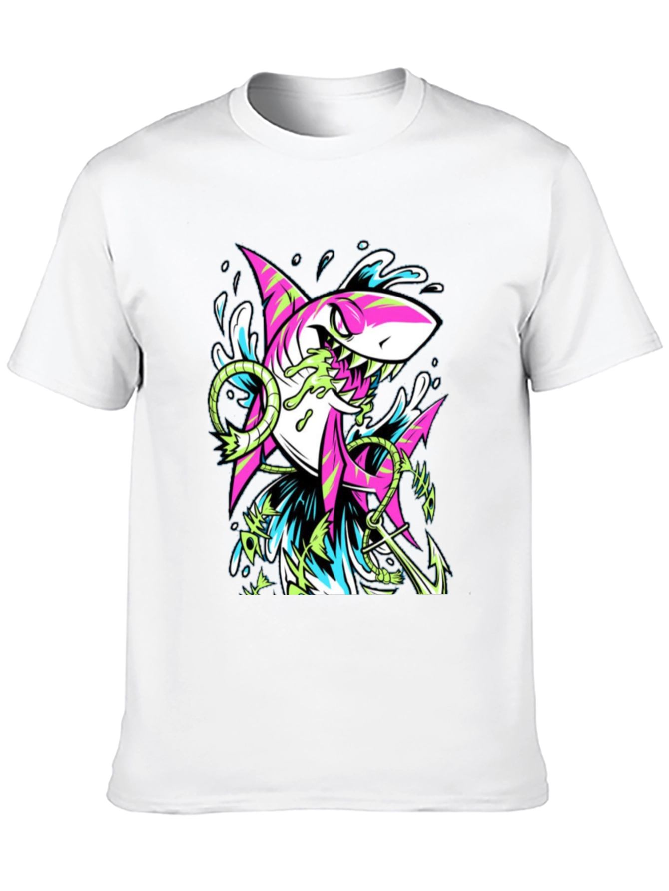 Shark Anchor Graphic Tee
