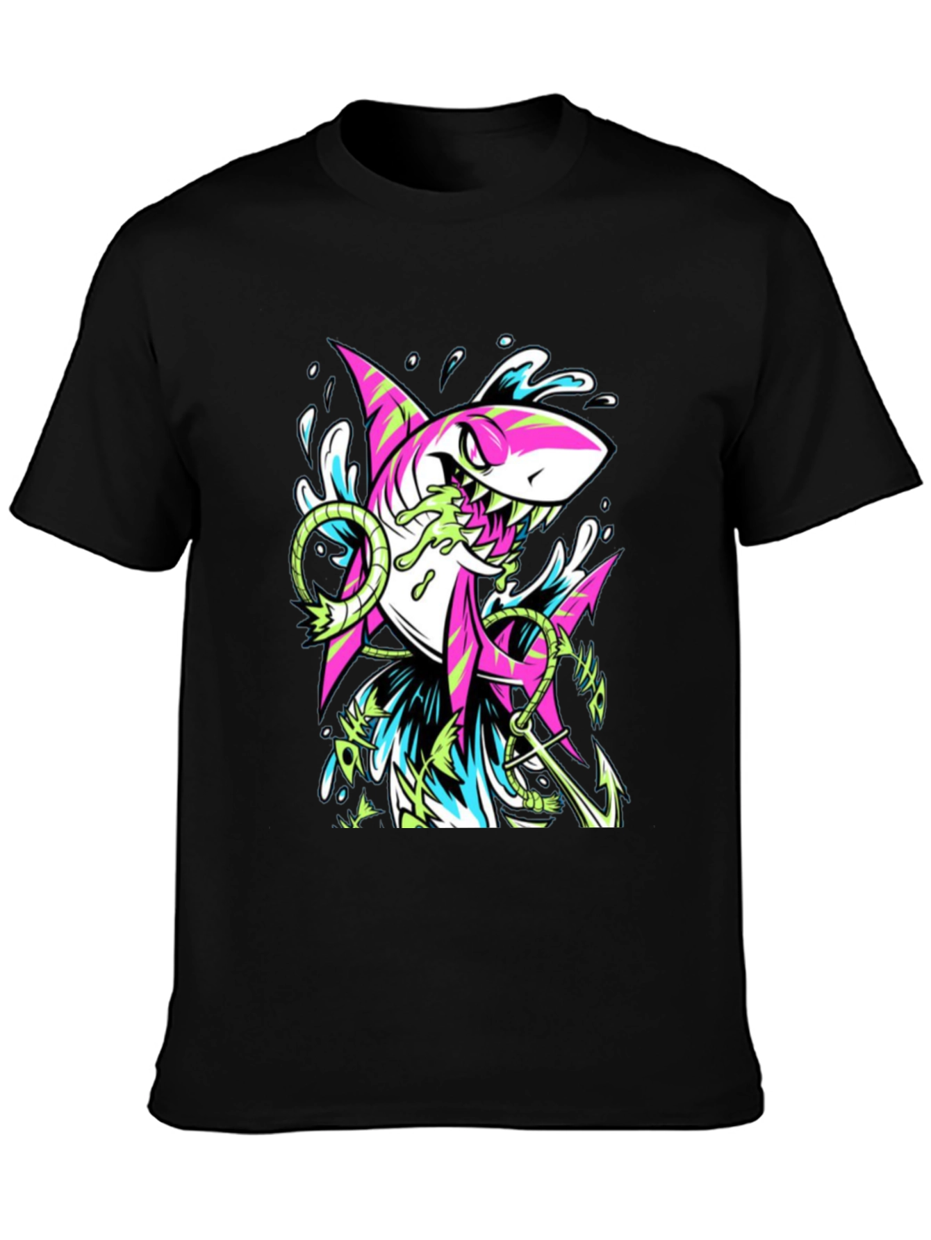 Shark Anchor Graphic Tee