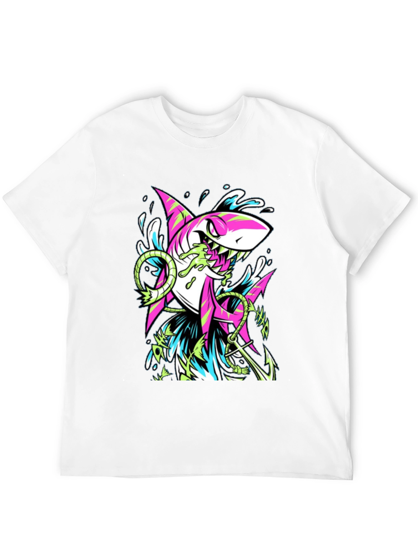 Shark Anchor Graphic Tee
