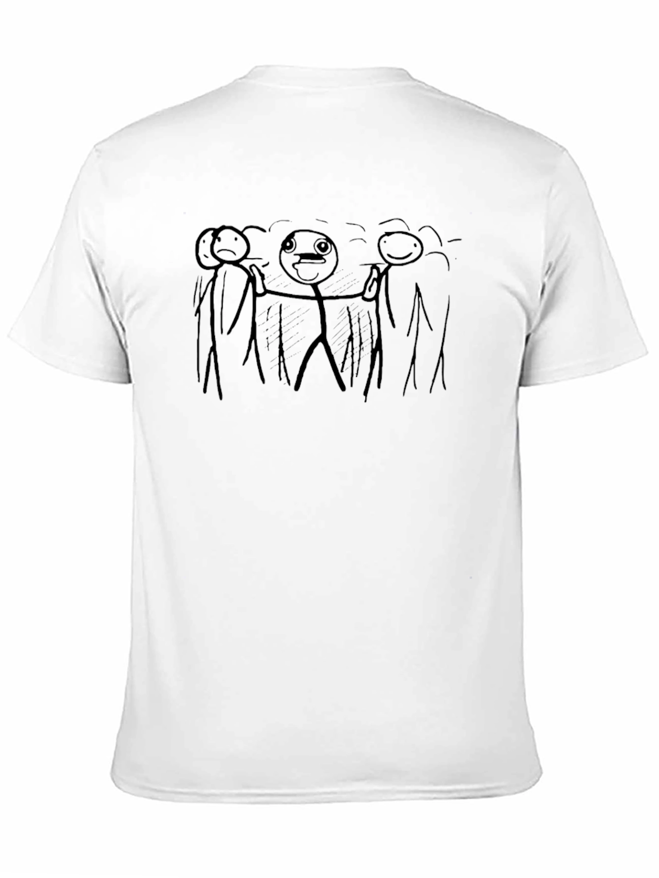 Epic Meme T-Shirt - Funny Stick Figure Design