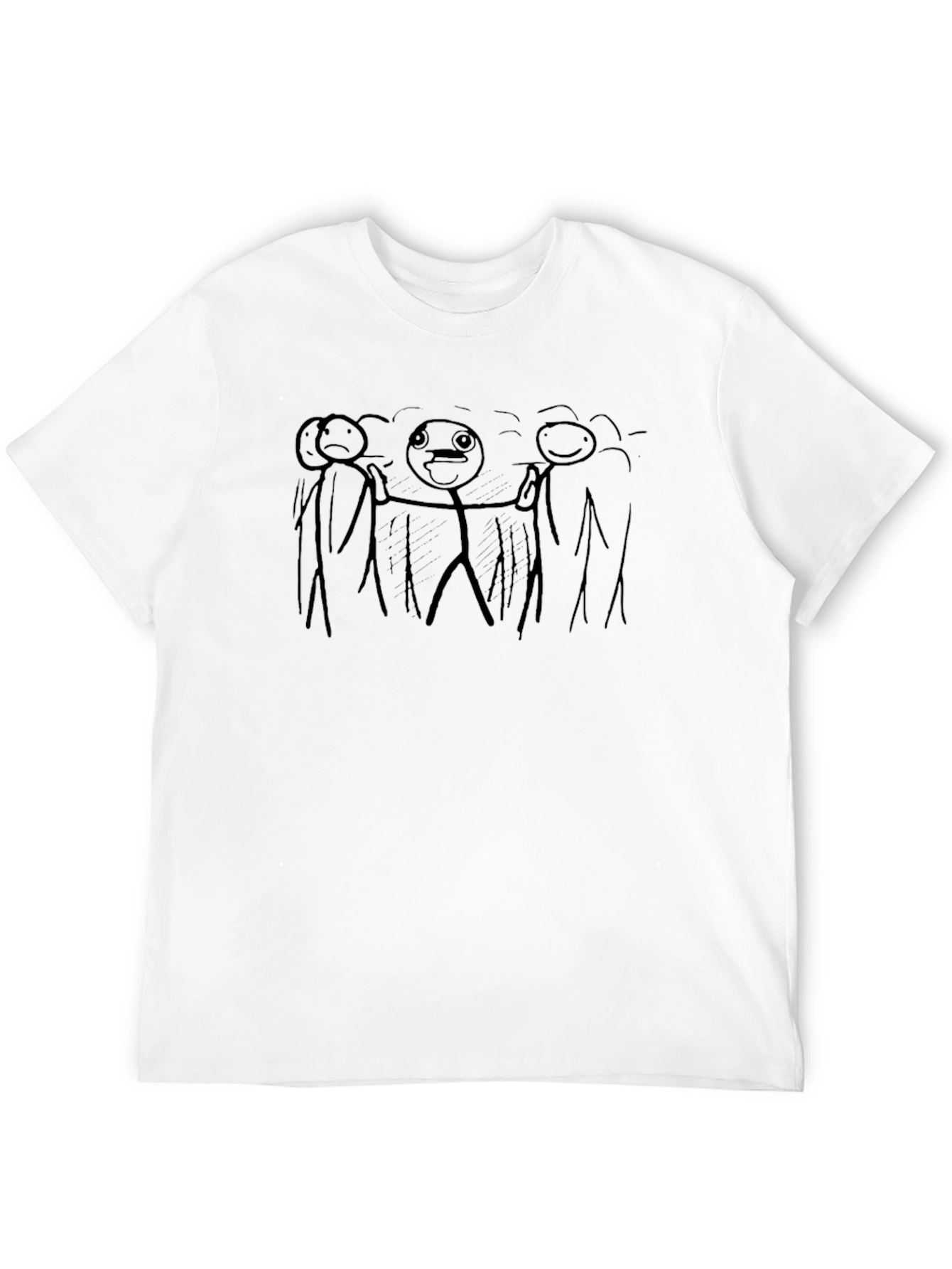 Epic Meme T-Shirt - Funny Stick Figure Design