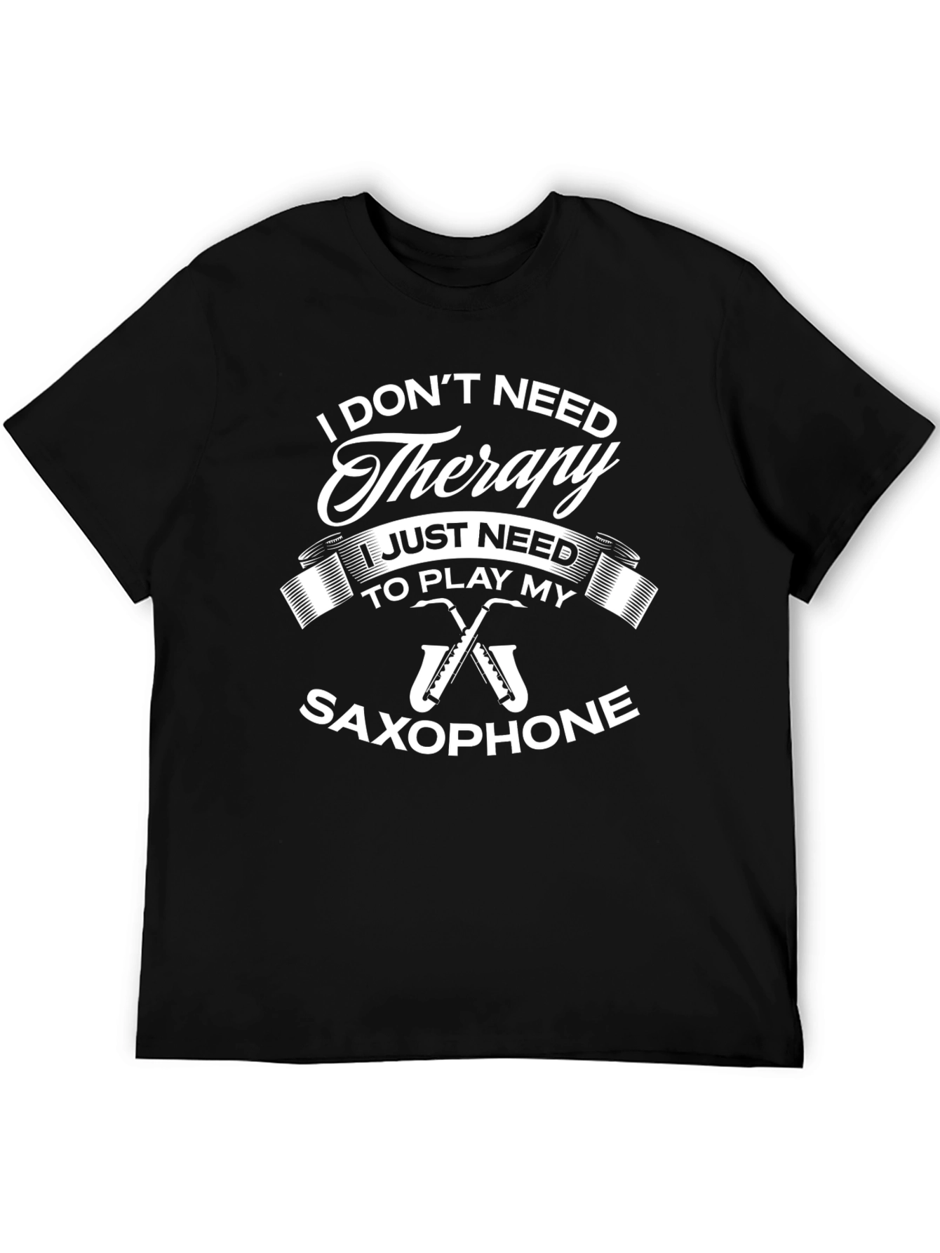 Saxophone Therapy T-Shirt - Musicians Apparel