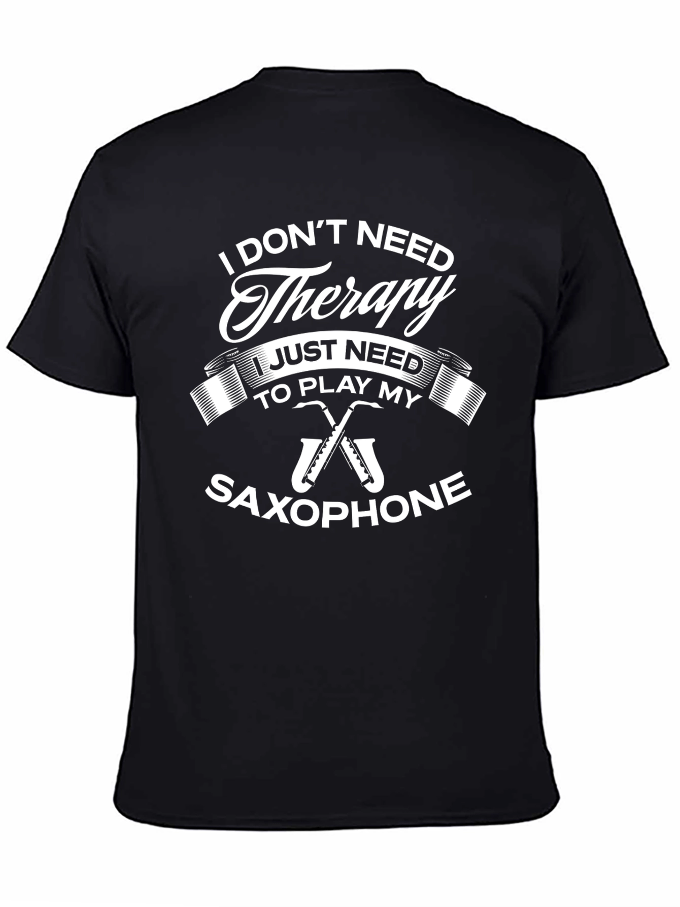 Saxophone Therapy T-Shirt - Musicians Apparel