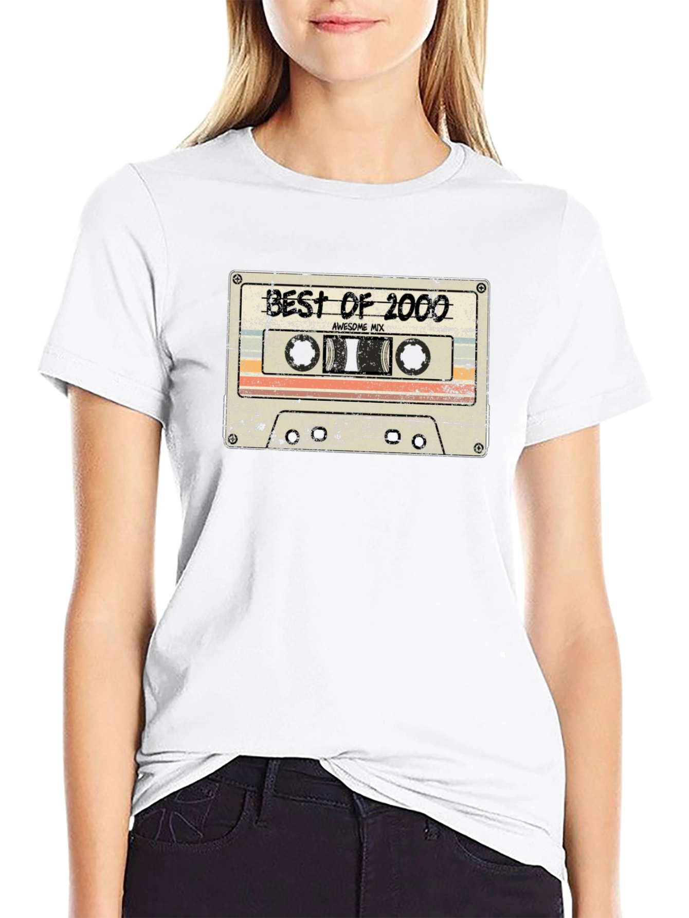 Best of 2000 Cassette Tape Graphic T-Shirt