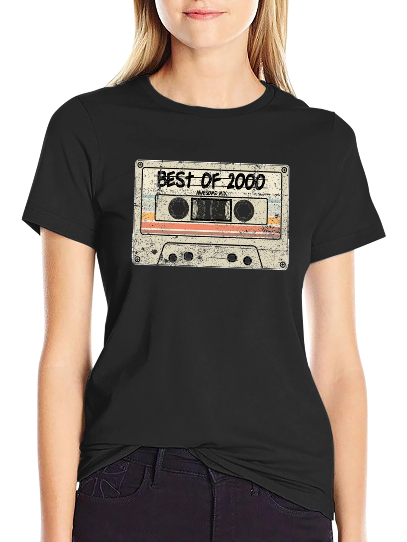 Best of 2000 Cassette Tape Graphic T-Shirt