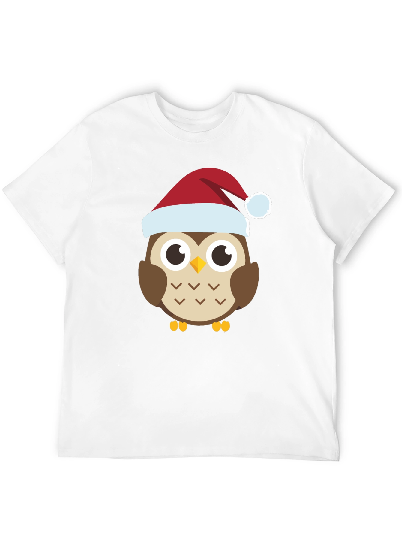 Festive Owl Tee - Holiday Cheer
