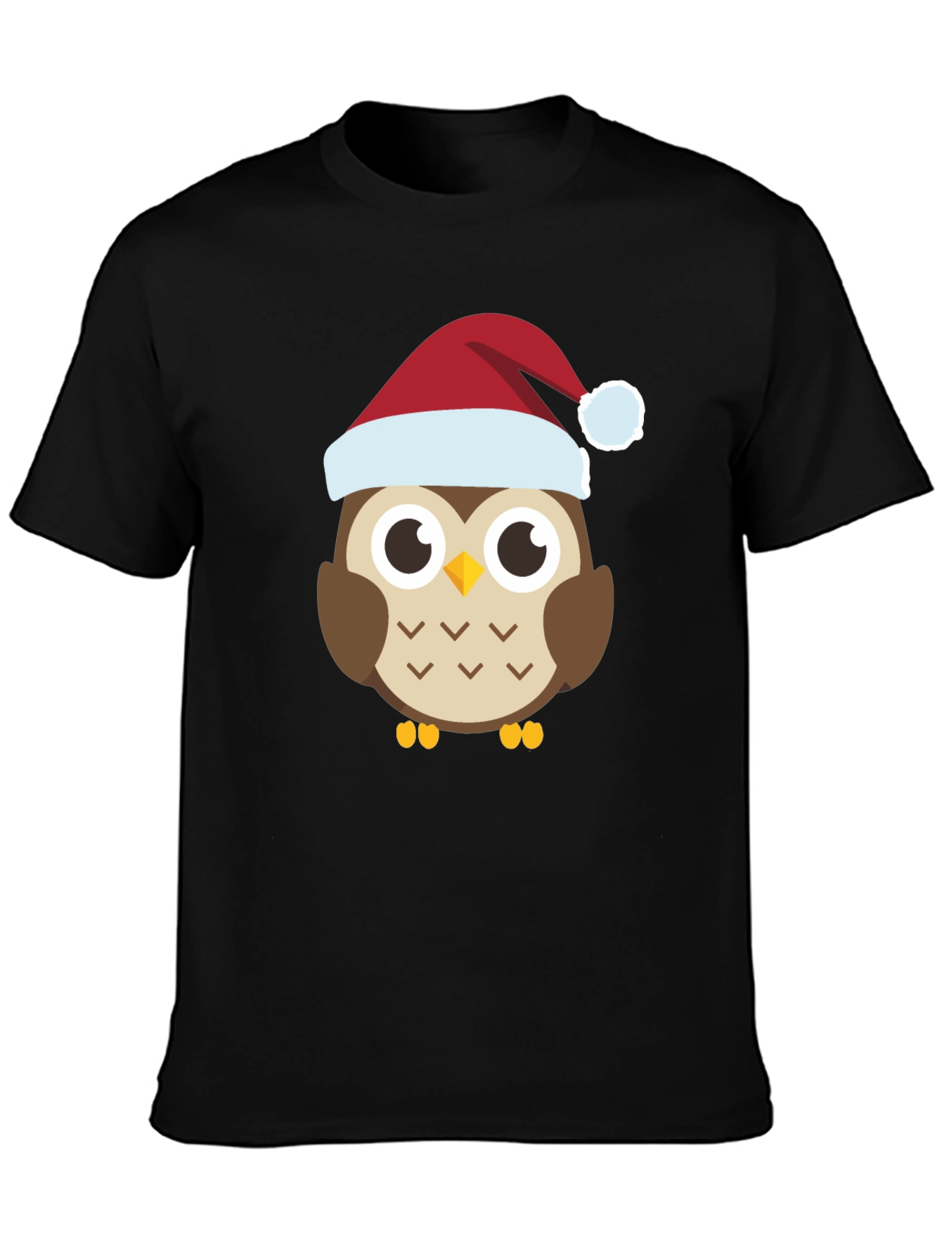 Festive Owl Tee - Holiday Cheer