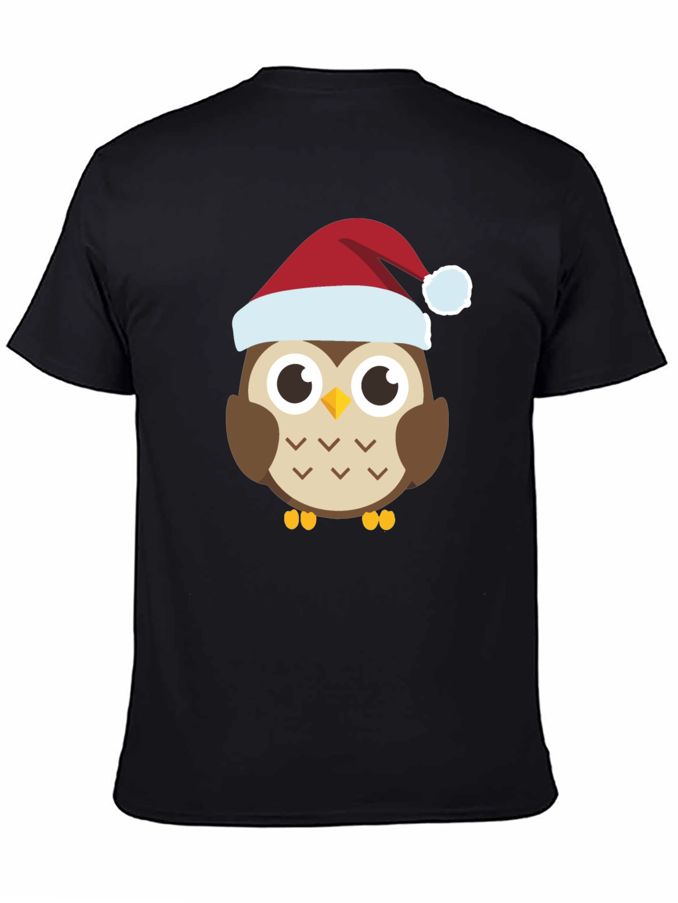 Festive Owl Tee - Holiday Cheer