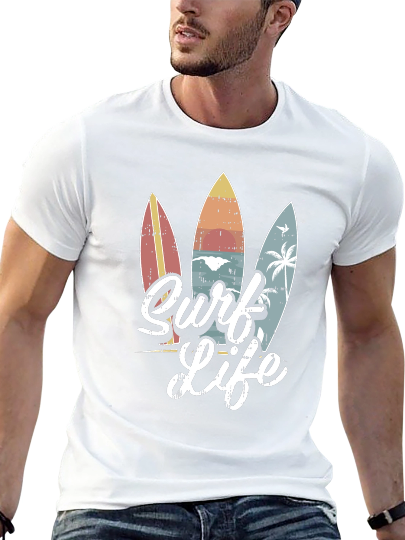 Surf Life T-Shirt - Beach Vibes