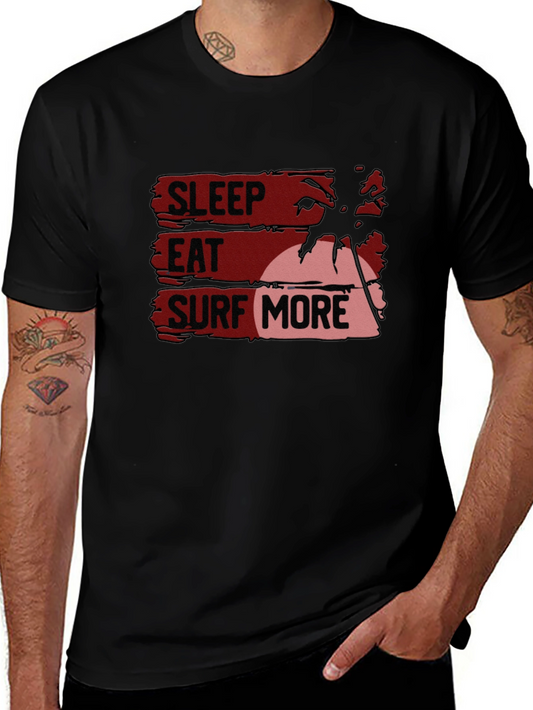 Sleep Eat Surf More Graphic Tee
