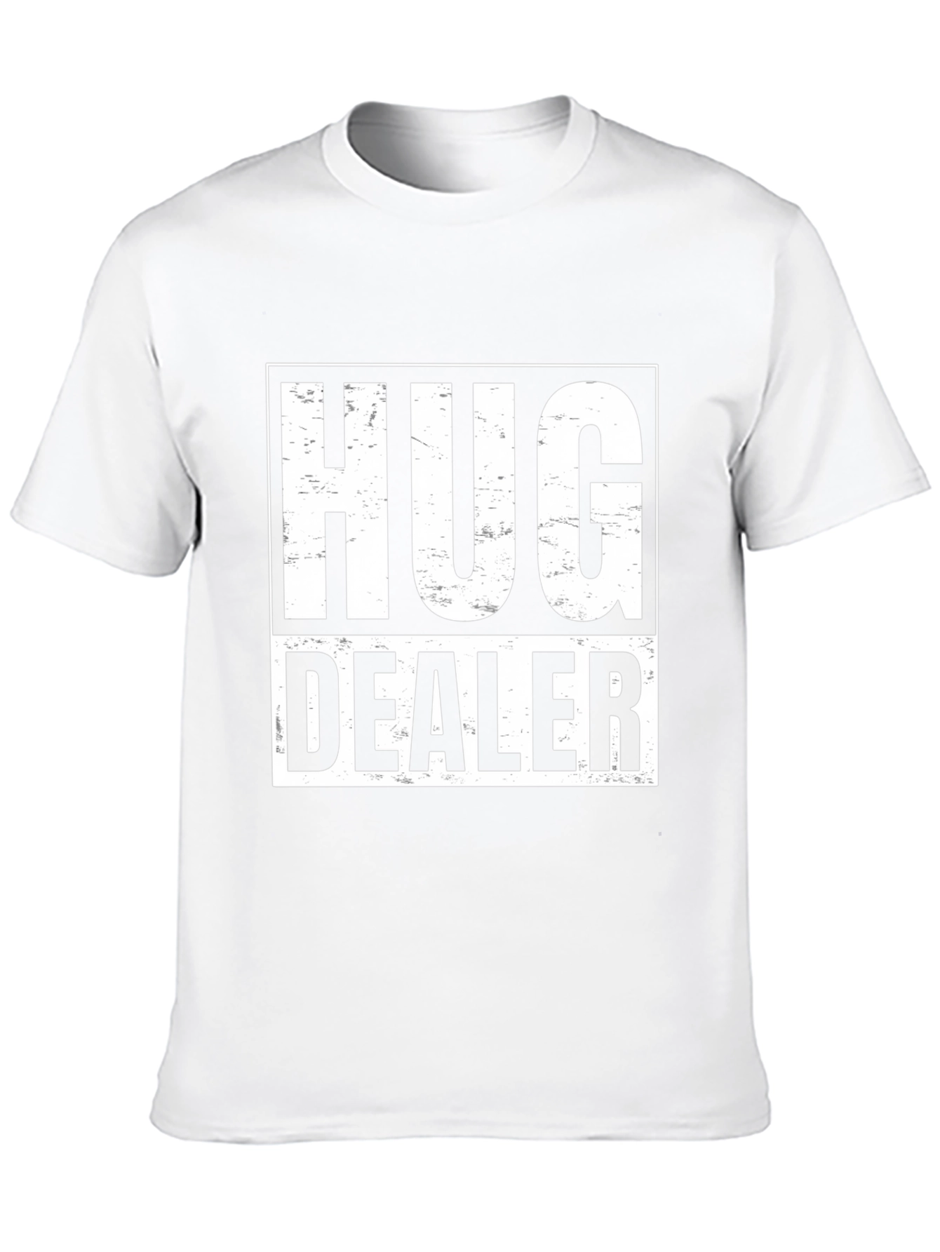 Hug Dealer Graphic T-Shirt - Black Cotton Tee