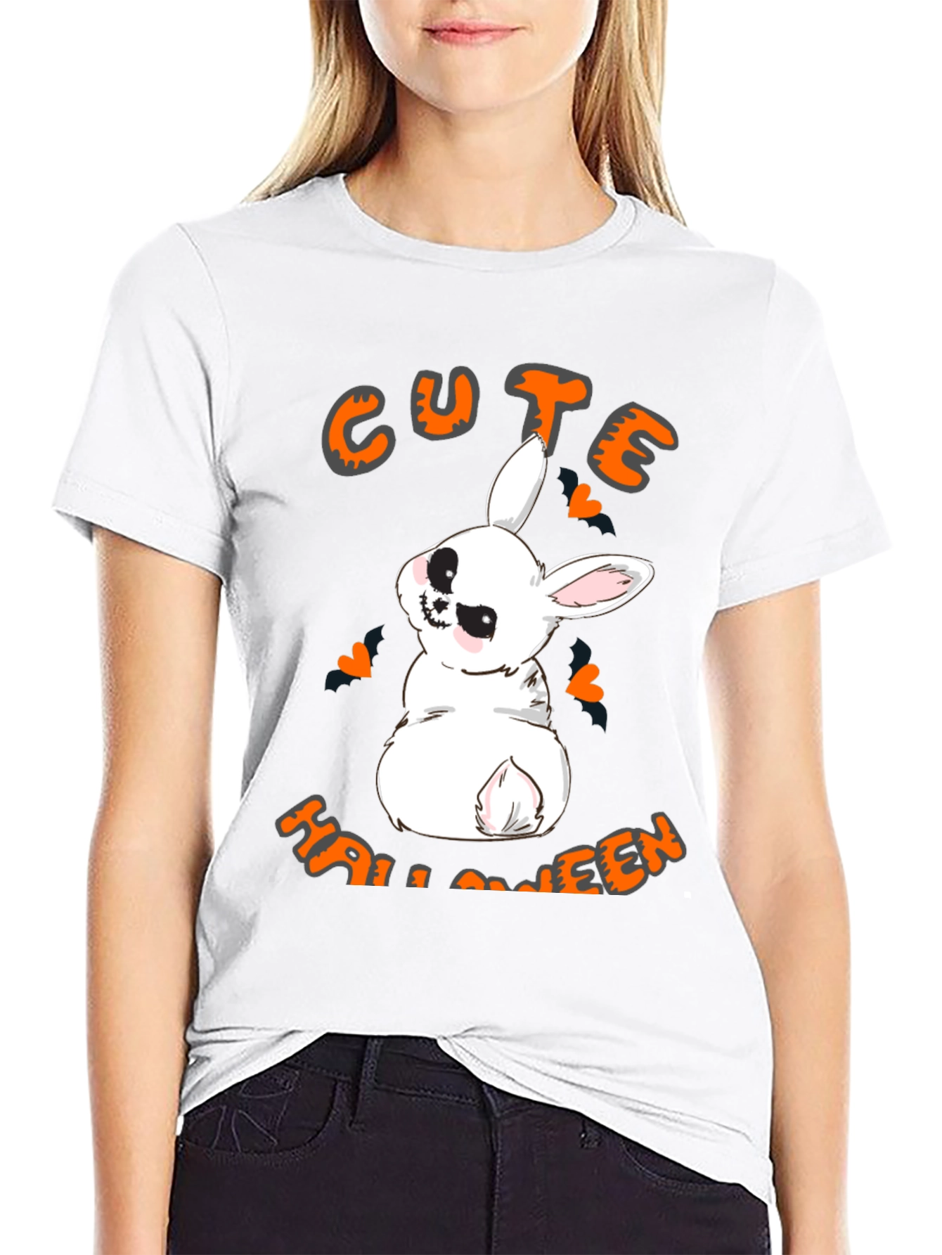 Cute Halloween Bunny T-Shirt