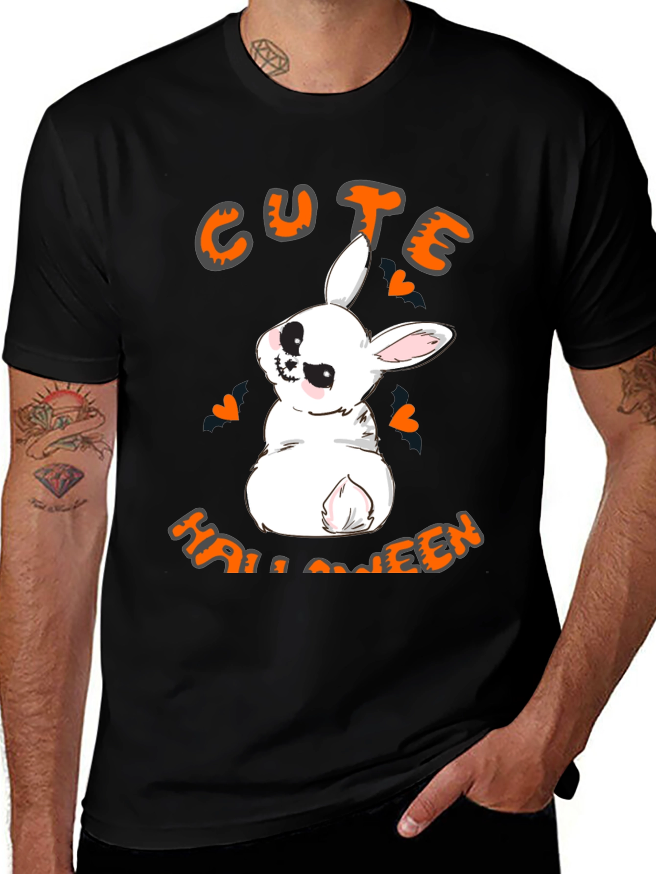 Cute Halloween Bunny T-Shirt