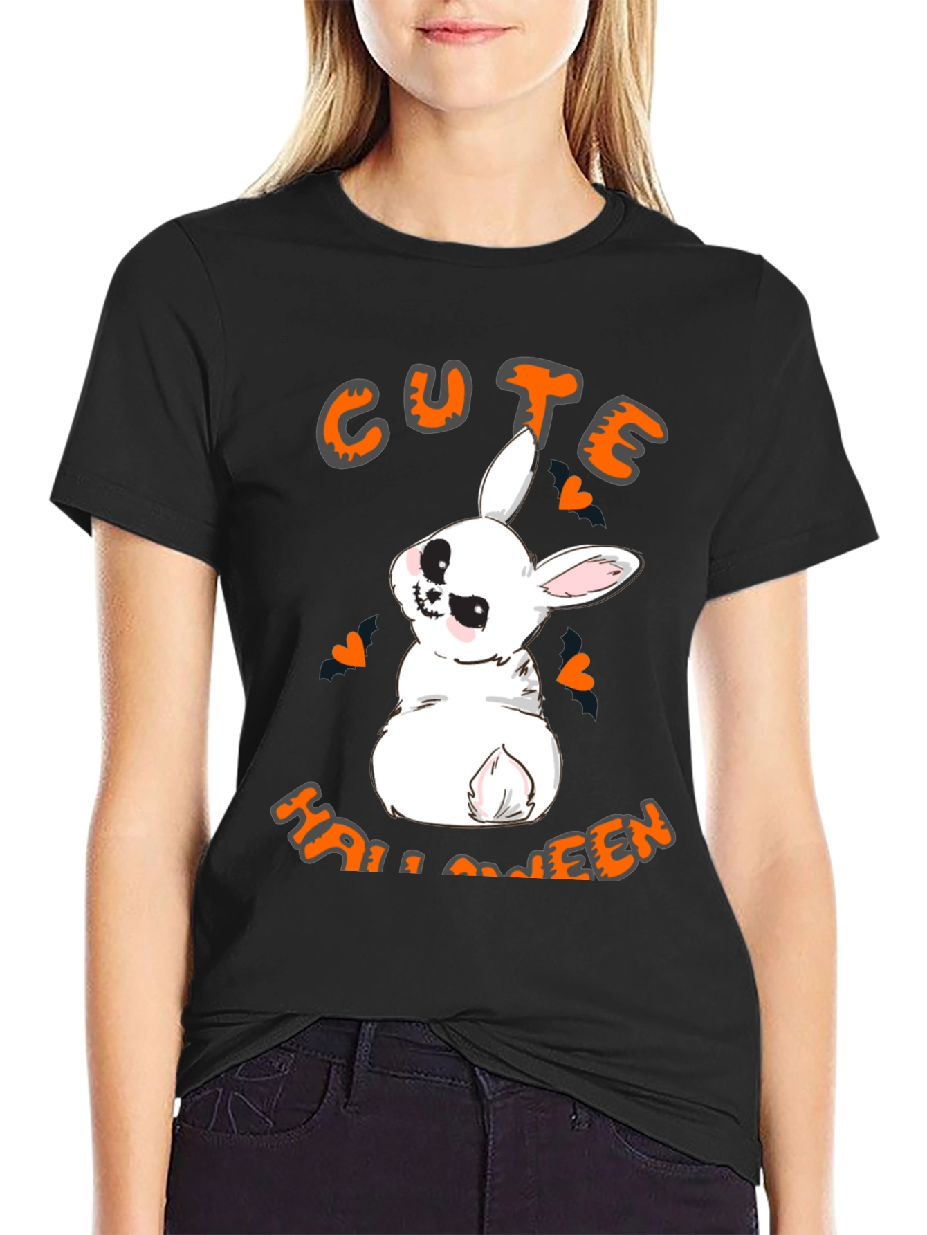 Cute Halloween Bunny T-Shirt