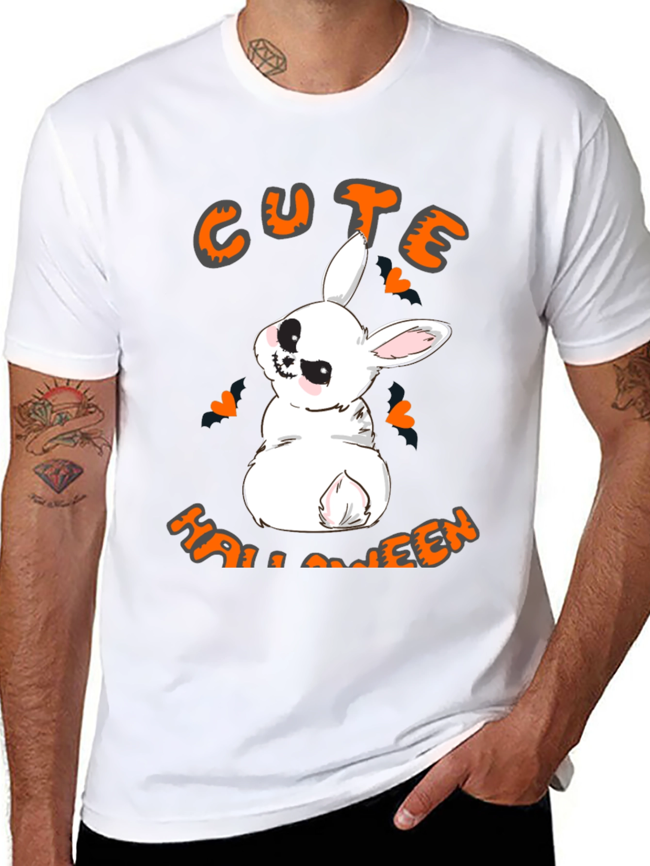 Cute Halloween Bunny T-Shirt