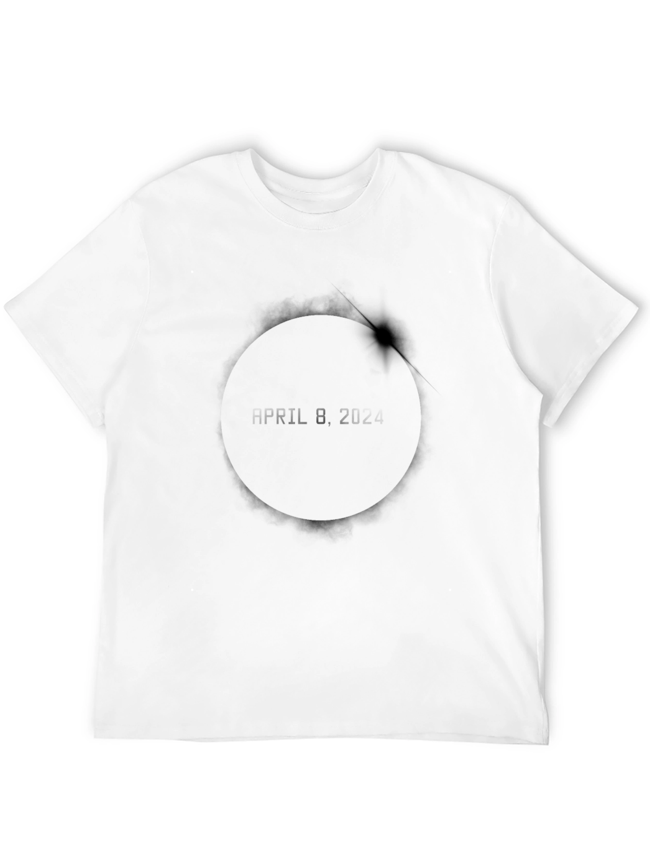 April 8 2024 Eclipse T-Shirt - Dark Sky Tee