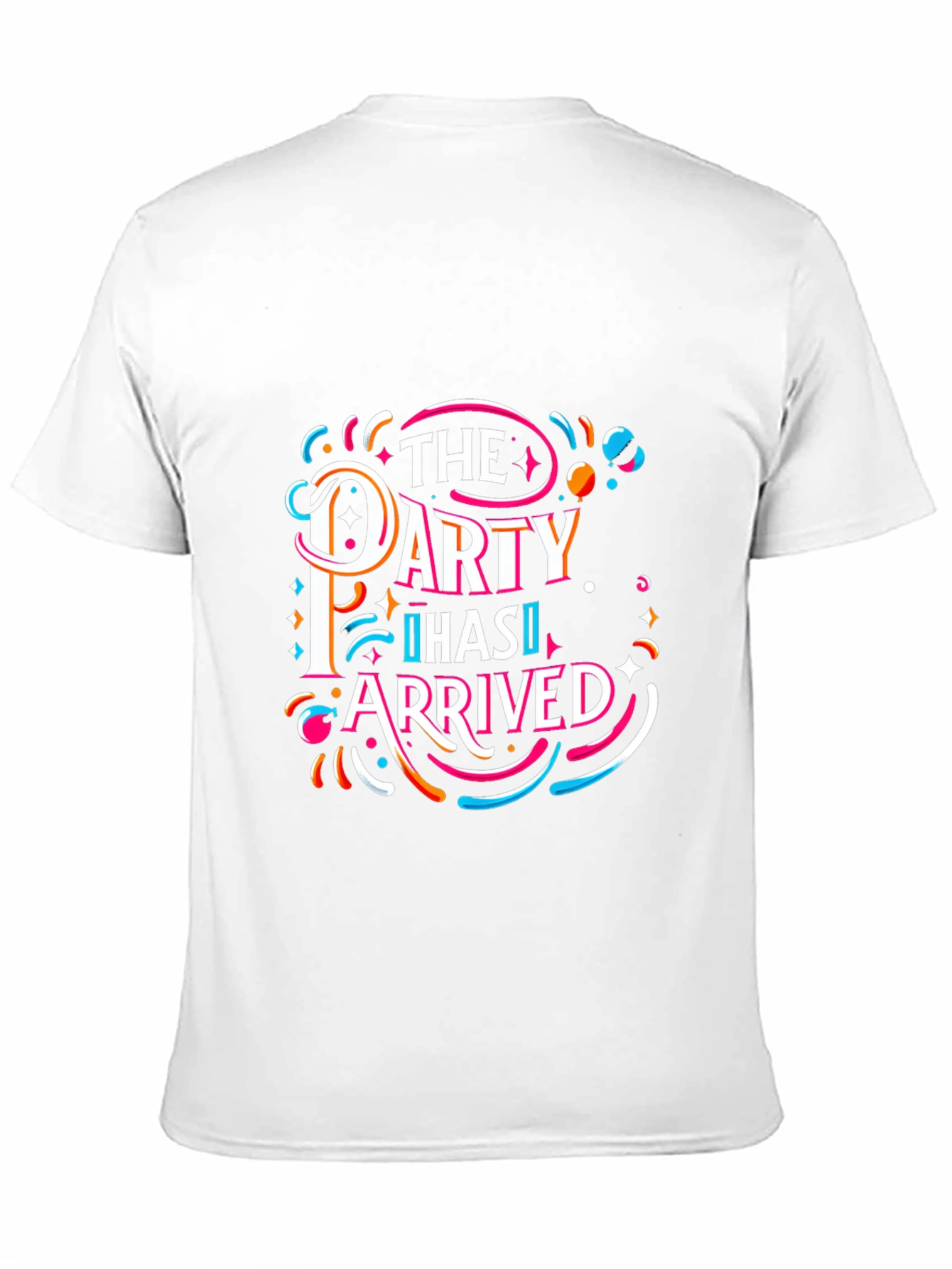 The Party Has Arrived Graphic T-Shirt